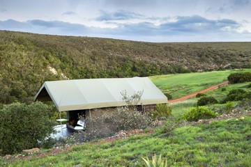 Hopewell Glamping Tent Exterior