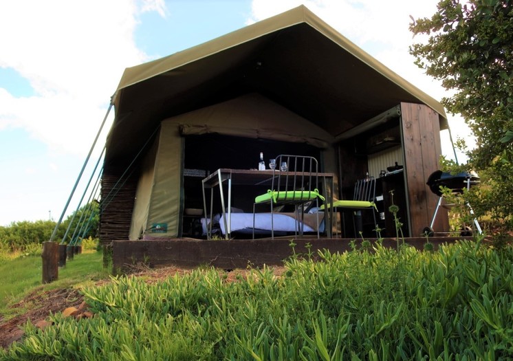 Hopewell Glamping Tent With Kitchenette